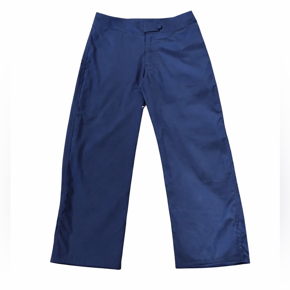 Women's Navy Wide-Leg Pants